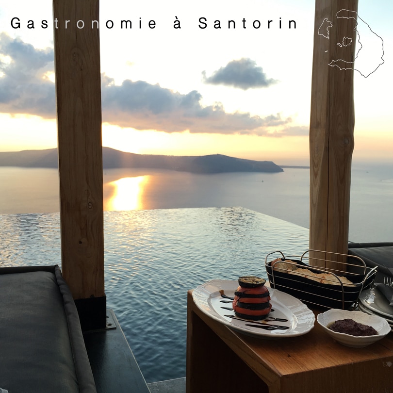 Pinterest Gastronomie Santorin